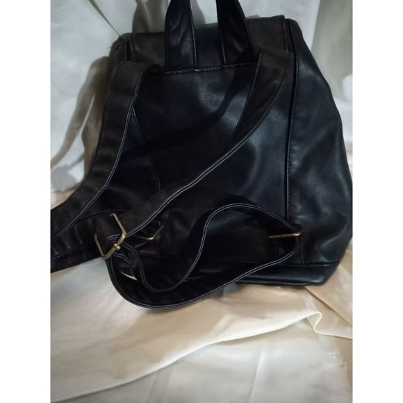 Disney Store Evil Queen Backpack Snow White Villains Poison Apple Black Leather main image 8